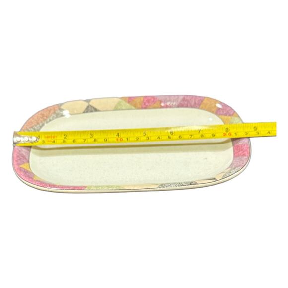 Studio Nova Y2216 Butter Dish Set Colorful Palm Desert by Nancy Green - Picture 4 of 10